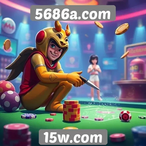 Tendências de jogos online em 5686a.com