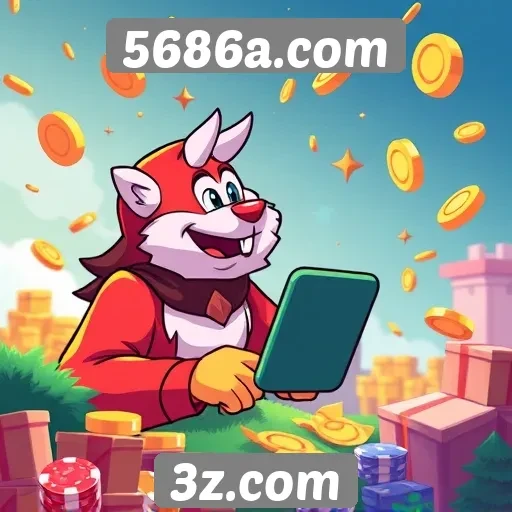 Experiência do usuário no site de jogos 5686a.com