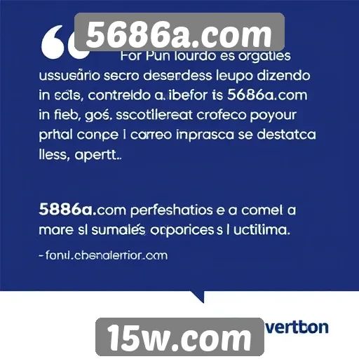 Feedback dos usuários sobre o atendimento ao cliente de 5686a.com